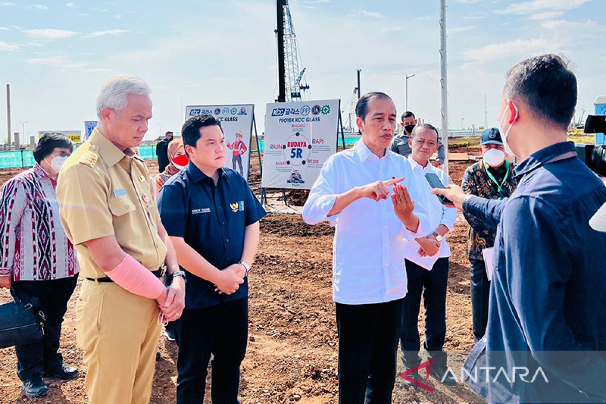 Jokowi minta Ganjar antisipasi kondisi cuaca di Jawa Tengah