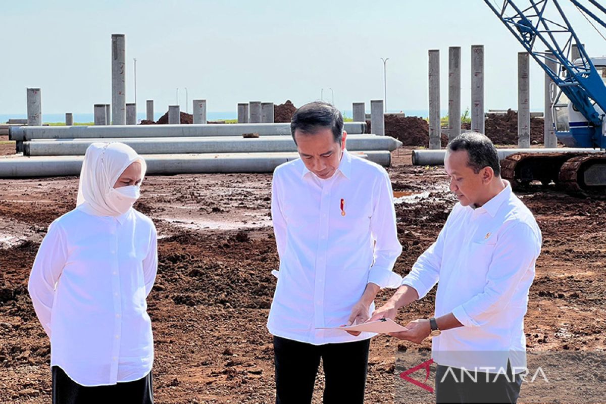 Pembangunan konstruksi pabrik di KIT Bantang dimulai