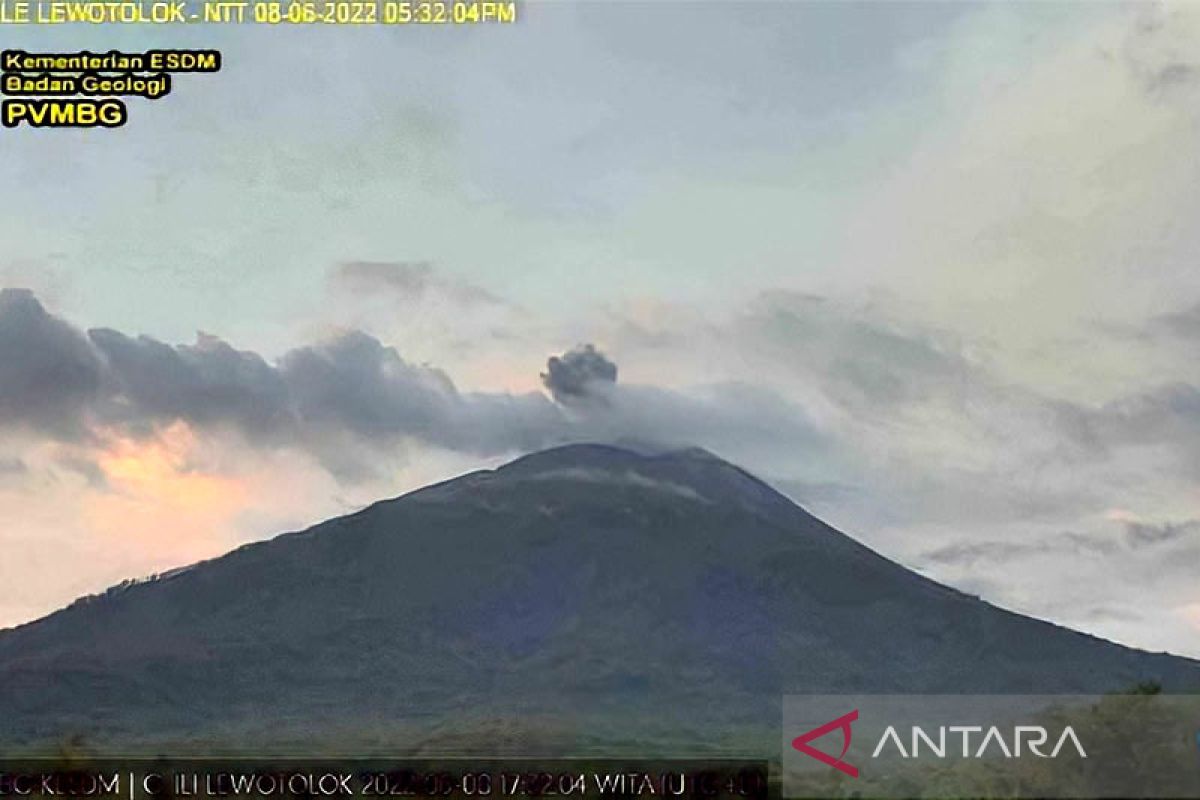 Gunung Ile Lewotolok di Lembata kembali erupsi