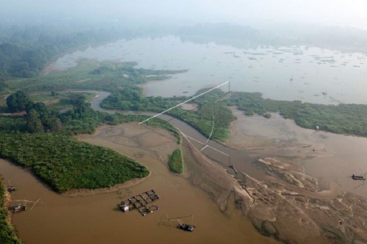 Pendangkalan Danau Teluk Kenali Jambi