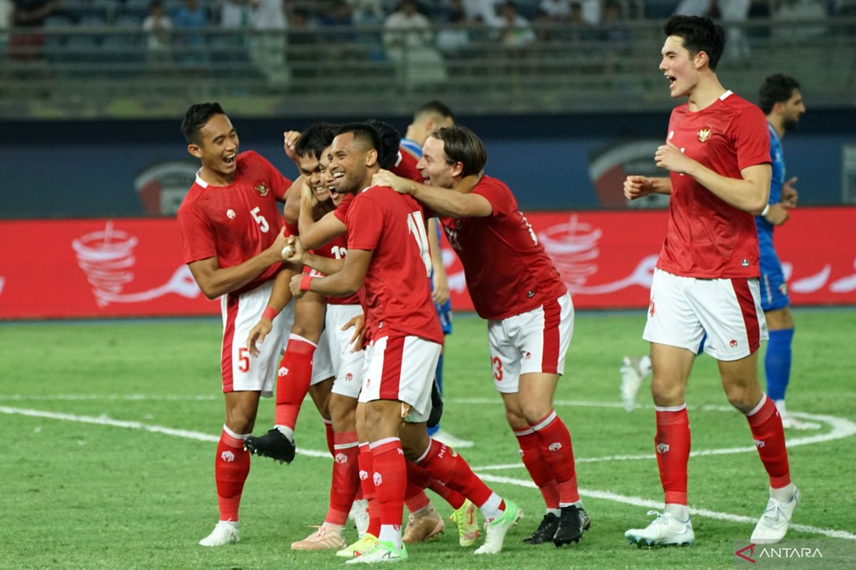 Timnas Indonesia lolos ke Piala Asia 2023 setelah bantai Nepal 7-0