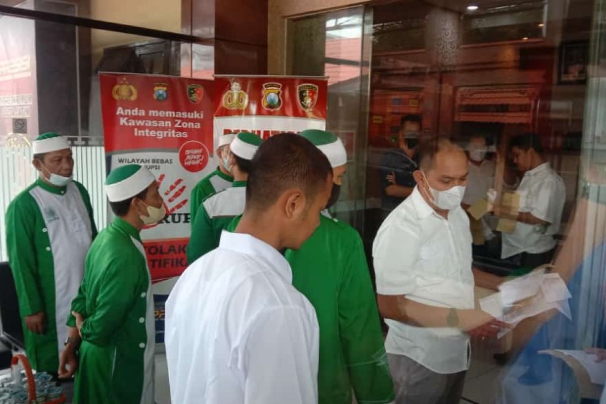 Polda Jatim periksa 18 anggota Khilafatul Muslimin Surabaya Raya