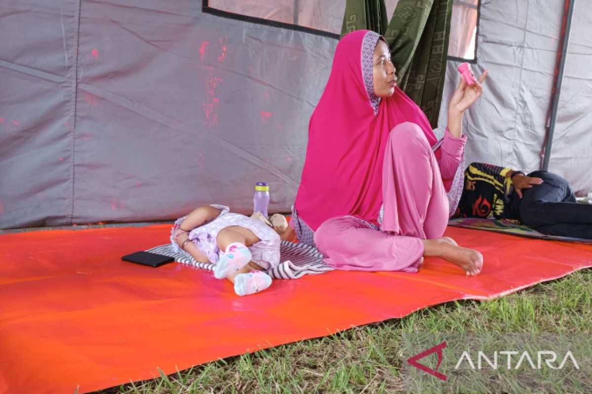 Pengungsi gempa di Mamuju butuhkan perlengkapan bayi