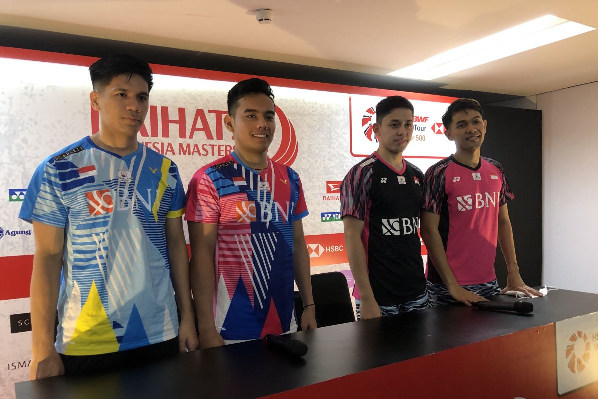 Indonesia Masters 2022: Fajar/Rian hentikan juniornya untuk masuk perempat final