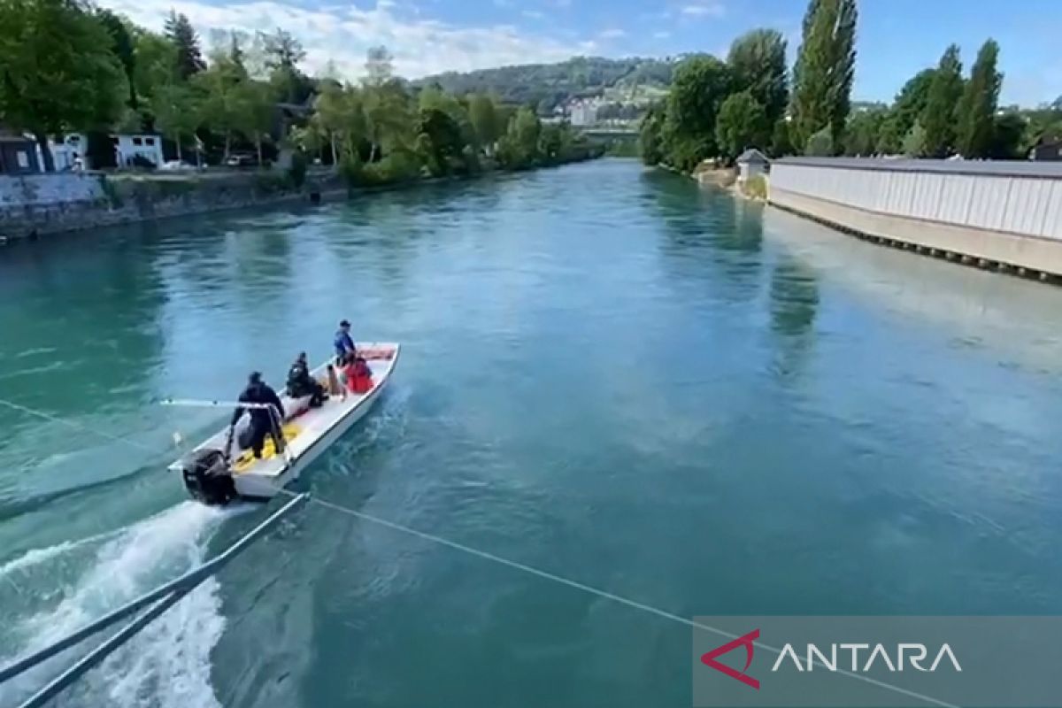 Jasad Eril ditemukan di cekungan bendungan Engehalde Bern