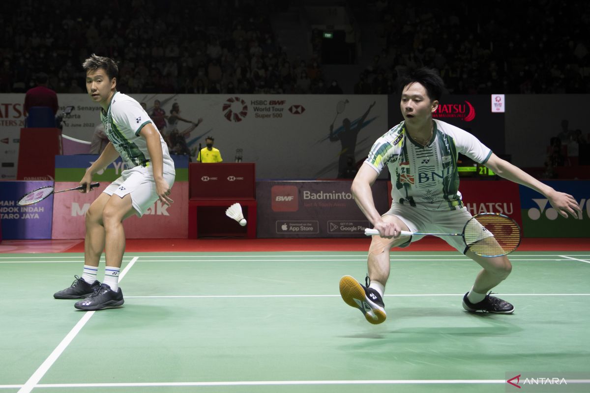 Kevin/Marcus atasi rasa sakit menuju semifinal Indonesia Masters 2022