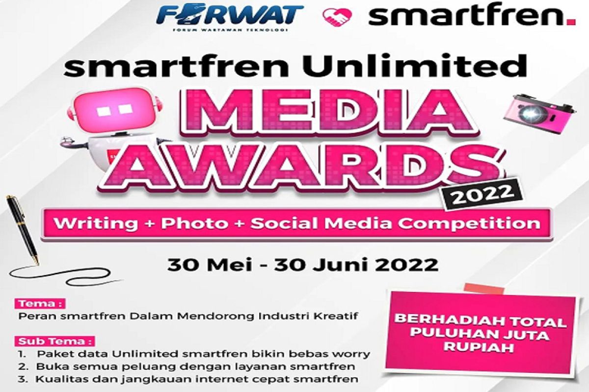 Yuk ikuti Smartfren Unlimited Media Award 2022