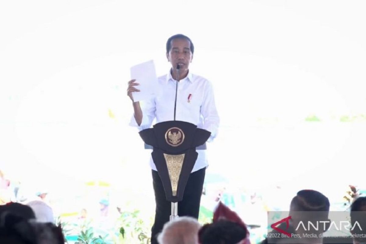 Presiden Jokowi minta sistem aplikasi penerbitan sertifikat selesai dalam hitungan jam