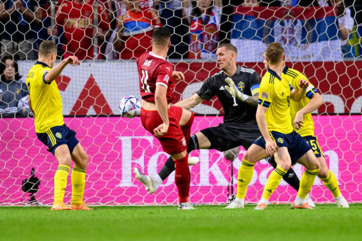 Serbia kalahkan Swedia 1-0, Norwegia vs Slovenia 0-0