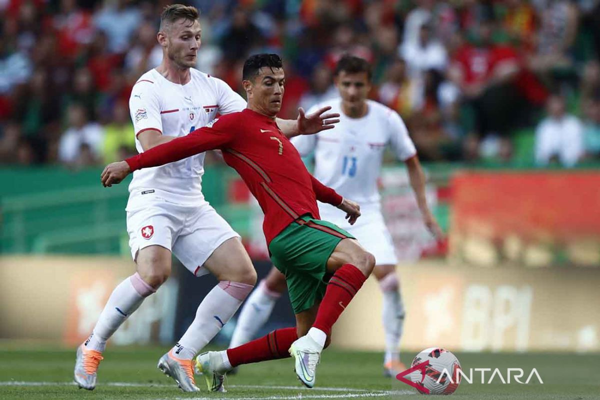 Portugal menang 2-0 melawan Republik Ceko