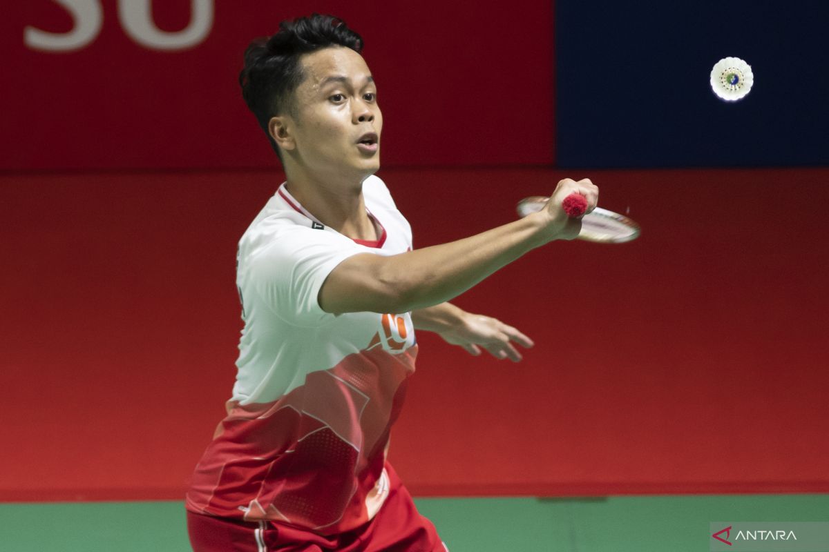 Peluang Ginting perbaiki rekor lawan Axelsen di semifinal Indonesia Masters 2022