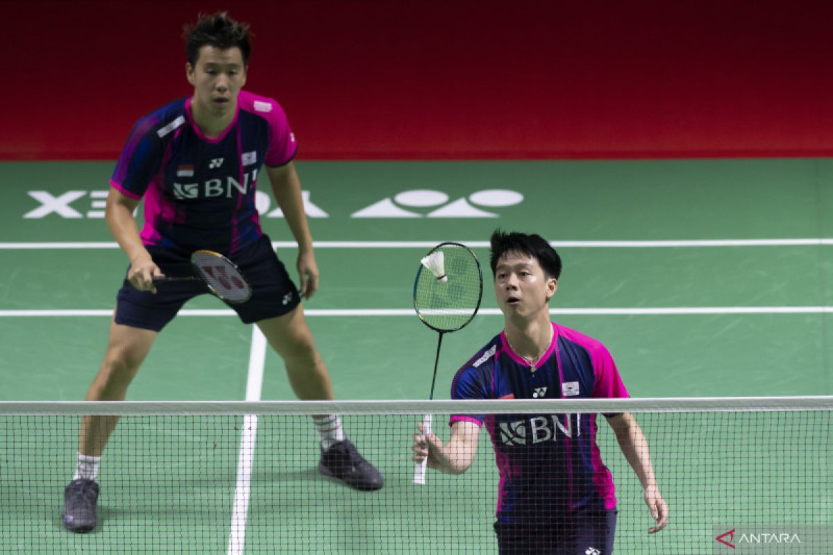 Kevin Sanjaya melepas masa lajang dengan menikahi Valencia di Paris