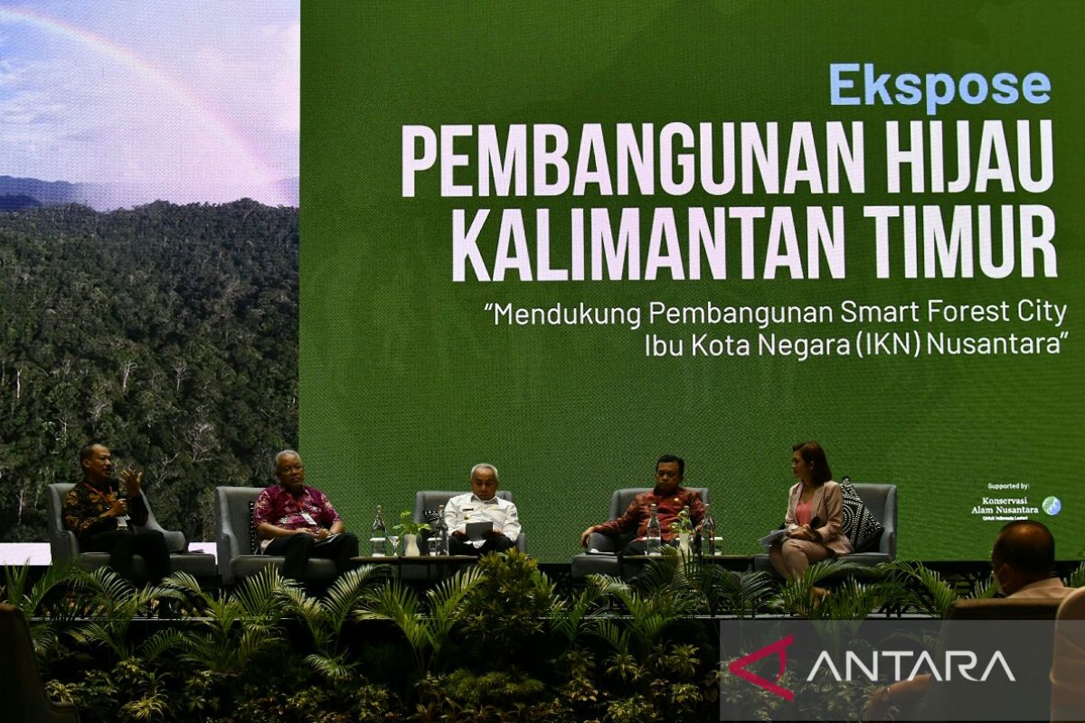 Pembangunan hijau IKN dan Kaltim menjadi wajah Indonesia