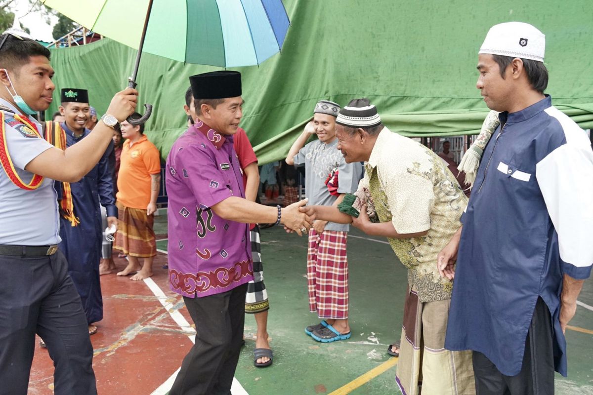 Gubernur Kaltara Berikan Bantuan Sarpras Olahraga kepada Warga Binaan