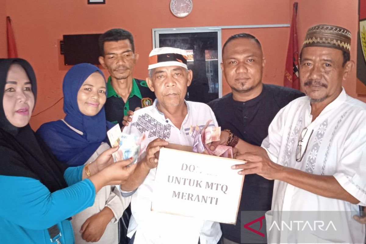 Warga Meranti galang dana untuk kafilah tampil di MTQ Provinsi