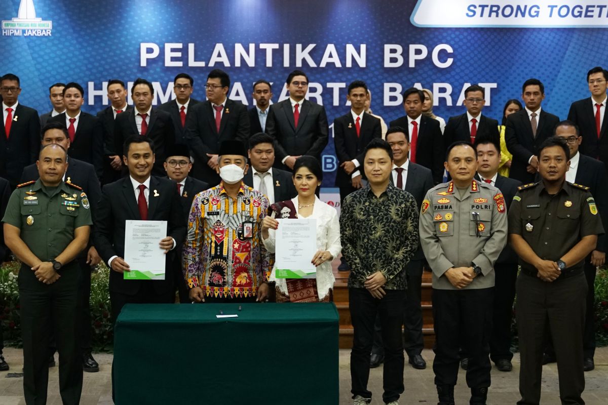 BPC Hipmi Jakbar 2021-2024 komitmen dukung pemulihan ekonomi nasional