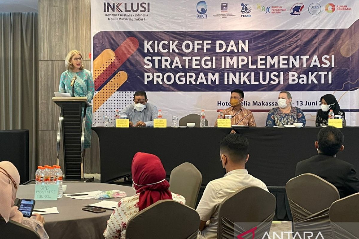 Pemerintah Australia luncurkan program Inklusi dampingi 10 daerah