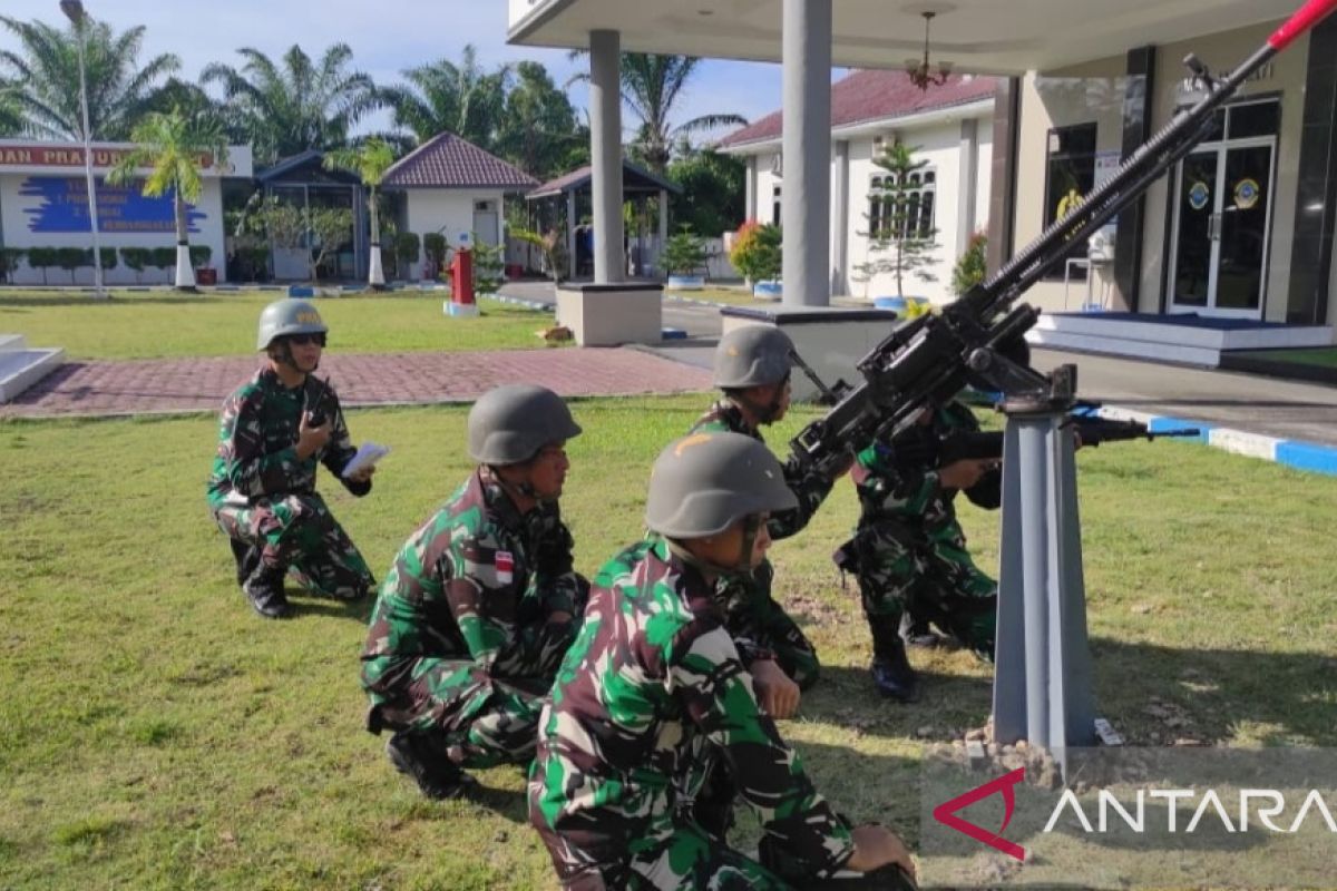 Uji terampil Glagaspur Lanal TBA disaksikan Tim Kolat Koarmada I