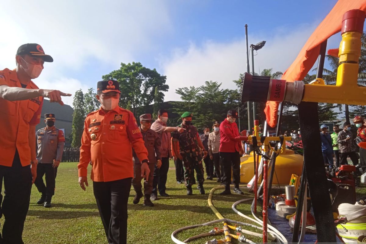 Gubernur Jambi sebut 759 titik panas terpantau di Jambi dari Januari hingga Juni