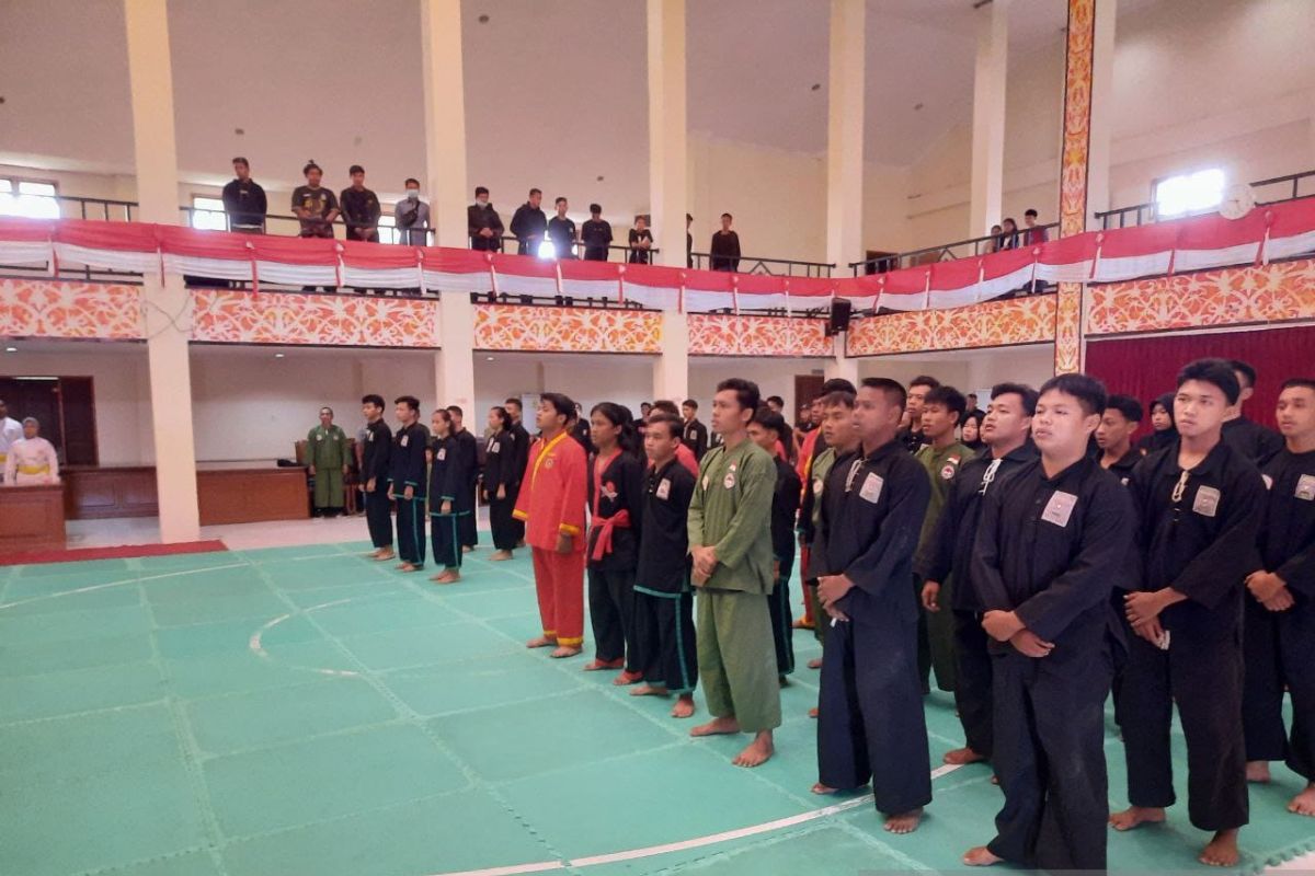 Turnamen pencak silat Piala Ketua DPRD Landak Tahun 2022 dimulai