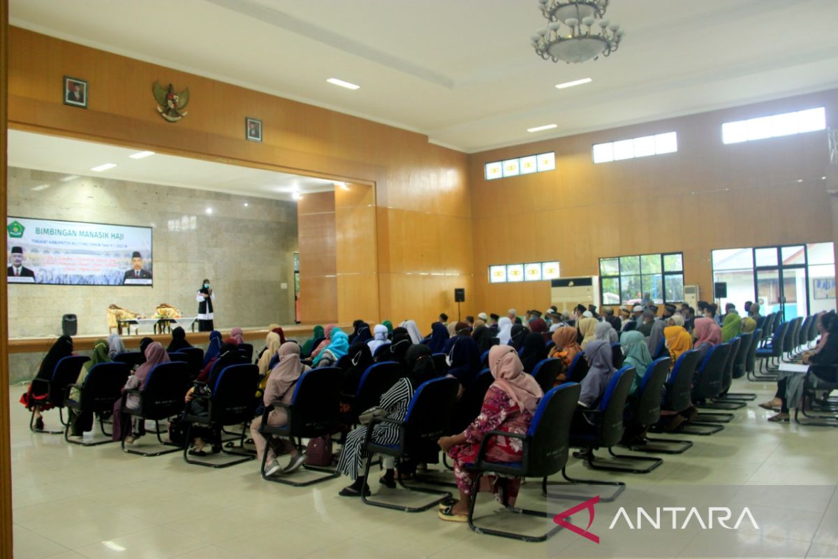 Kemenag Belitung minta jamaah calon haji membatasi kegiatan di luar