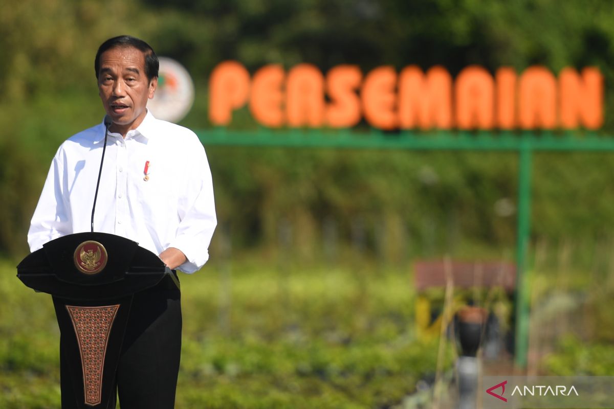 Youth 20 menghadiri peresmian Persemaian Rumpin oleh Presiden