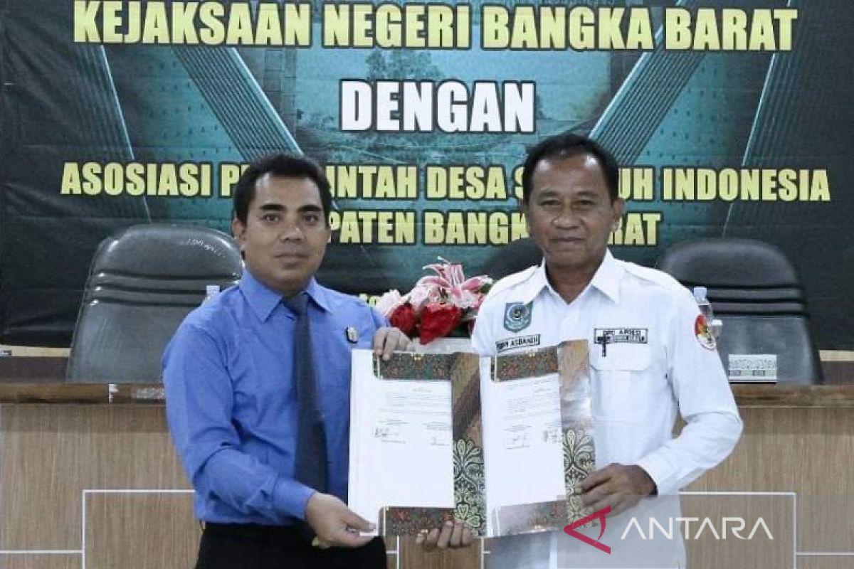 Kejari Bangka Barat mendampingi pemerintah desa gunakan ADD