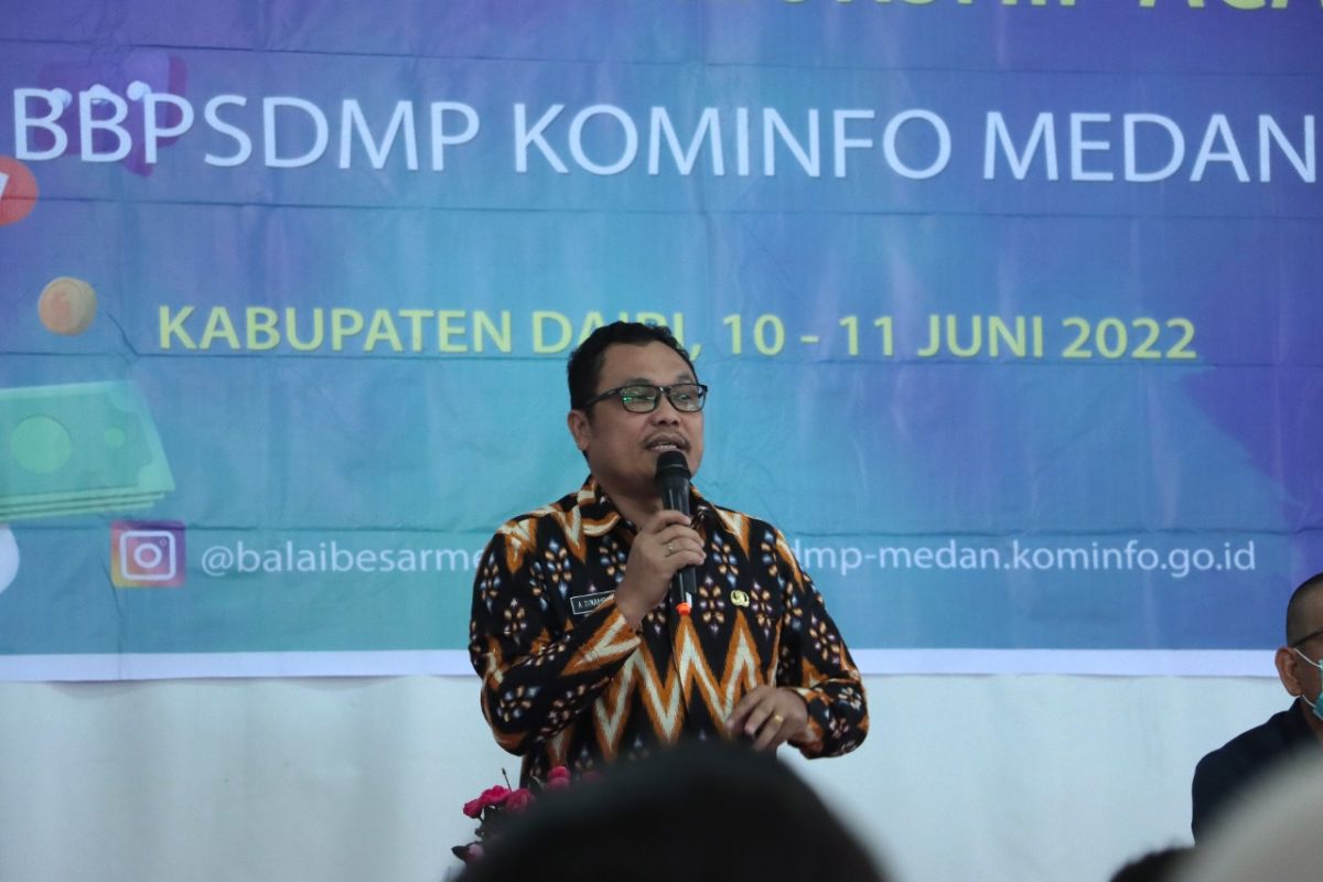 Pemkab Dairi-BBPSDMP latih pelaku UMKM kemampuan digital