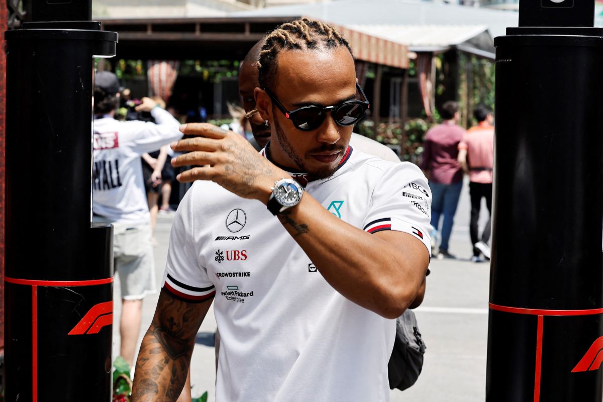 Hamilton tak akan beradu akting di film F1 yang dibintangi Brad Pitt