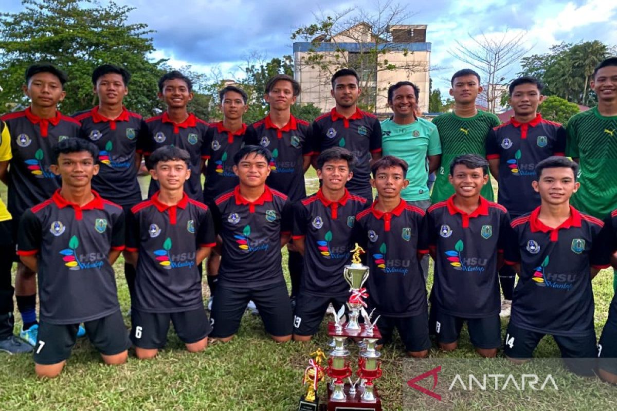 Tim Porprov HSU U-20 juarai Bupati Cup Balangan