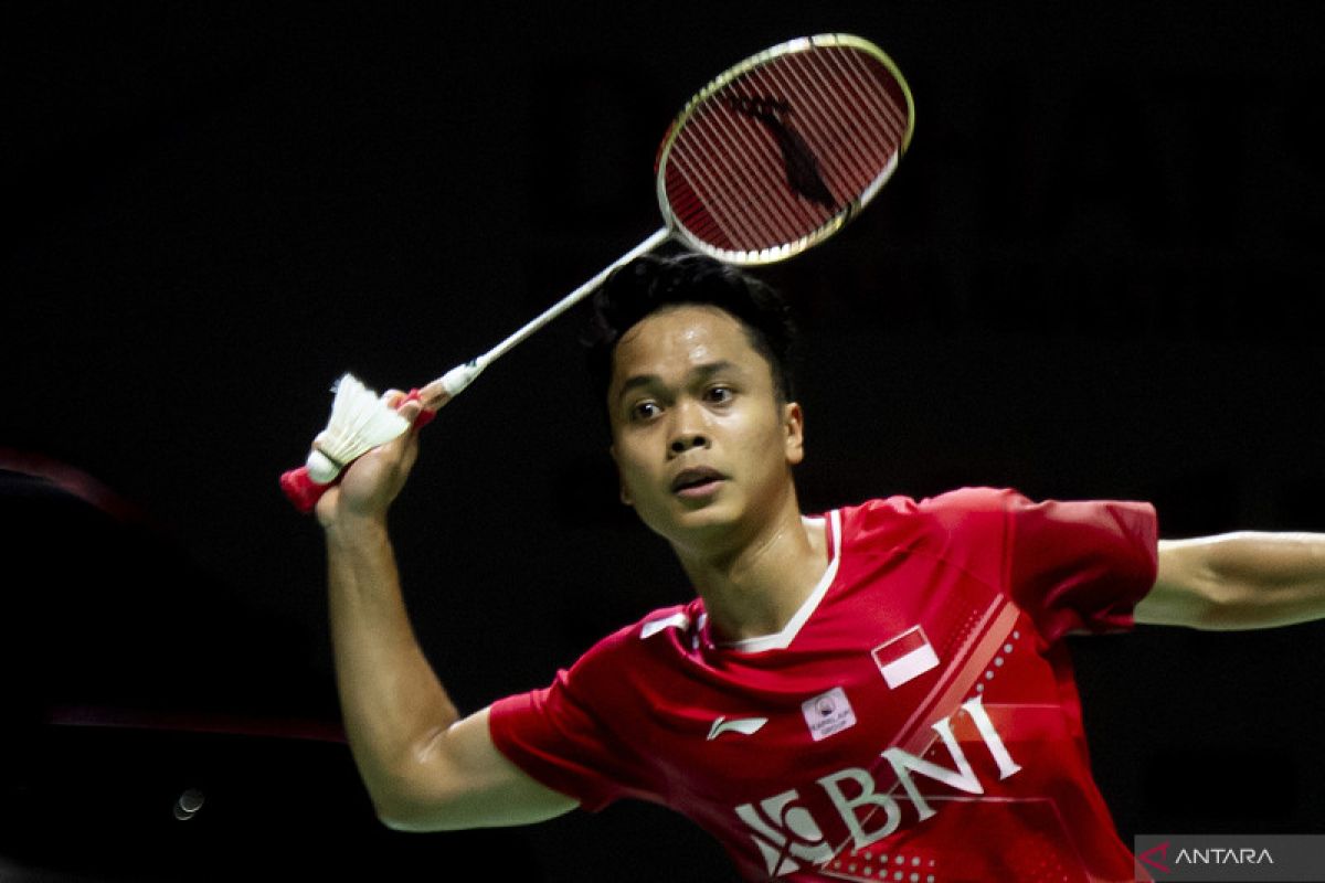 Anthony Ginting lolos babak pertama di Indonesia Open 2022