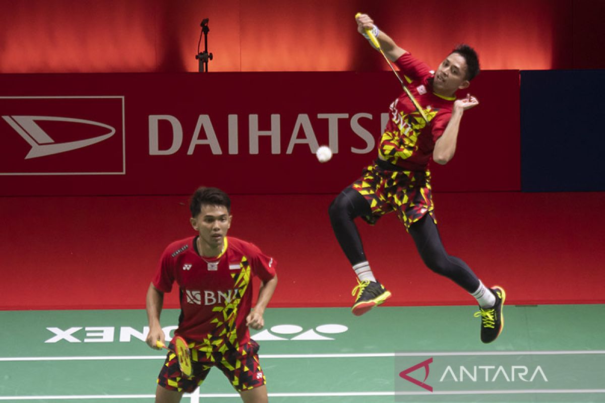 Indonesia Masters 2022, Ganda putra Fajar/Rian revans dari He/Zhou ke final
