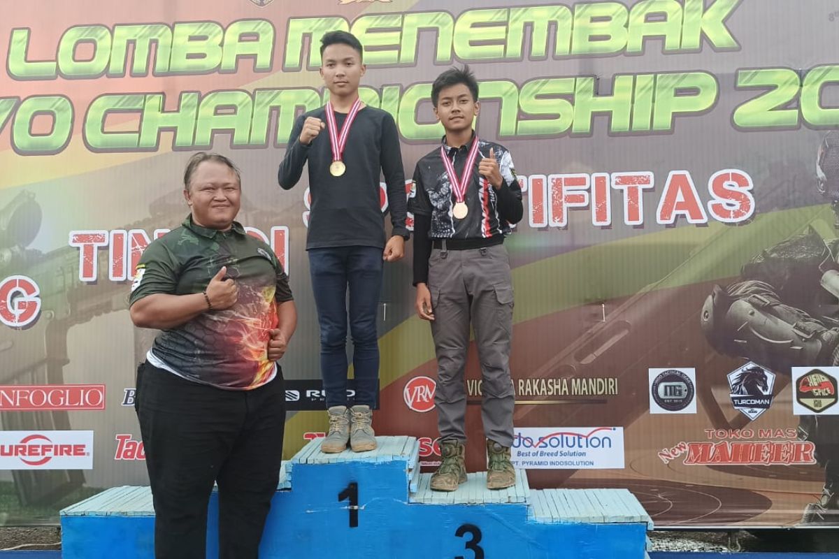 Arvin juara tiga menembak kejuaraan Satbravo Championship 2022