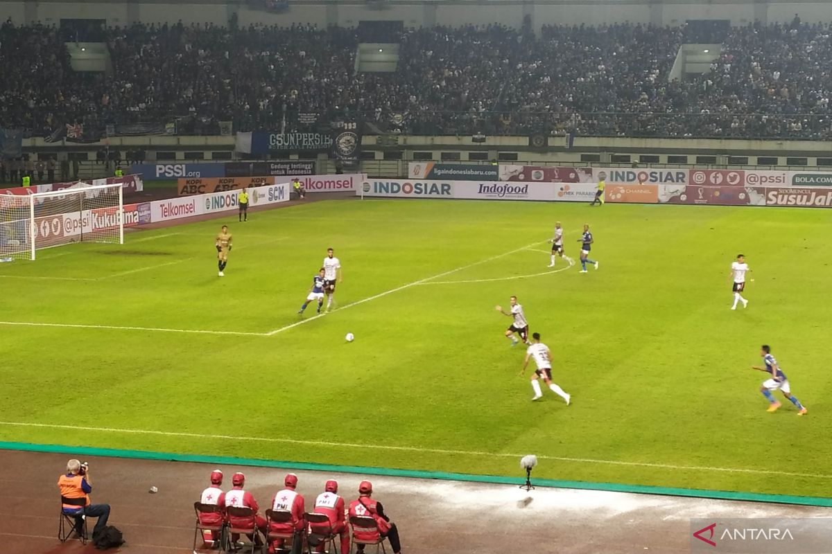 Persib gagal menang di kandang setelah imbang 1-1 lawan Bali United