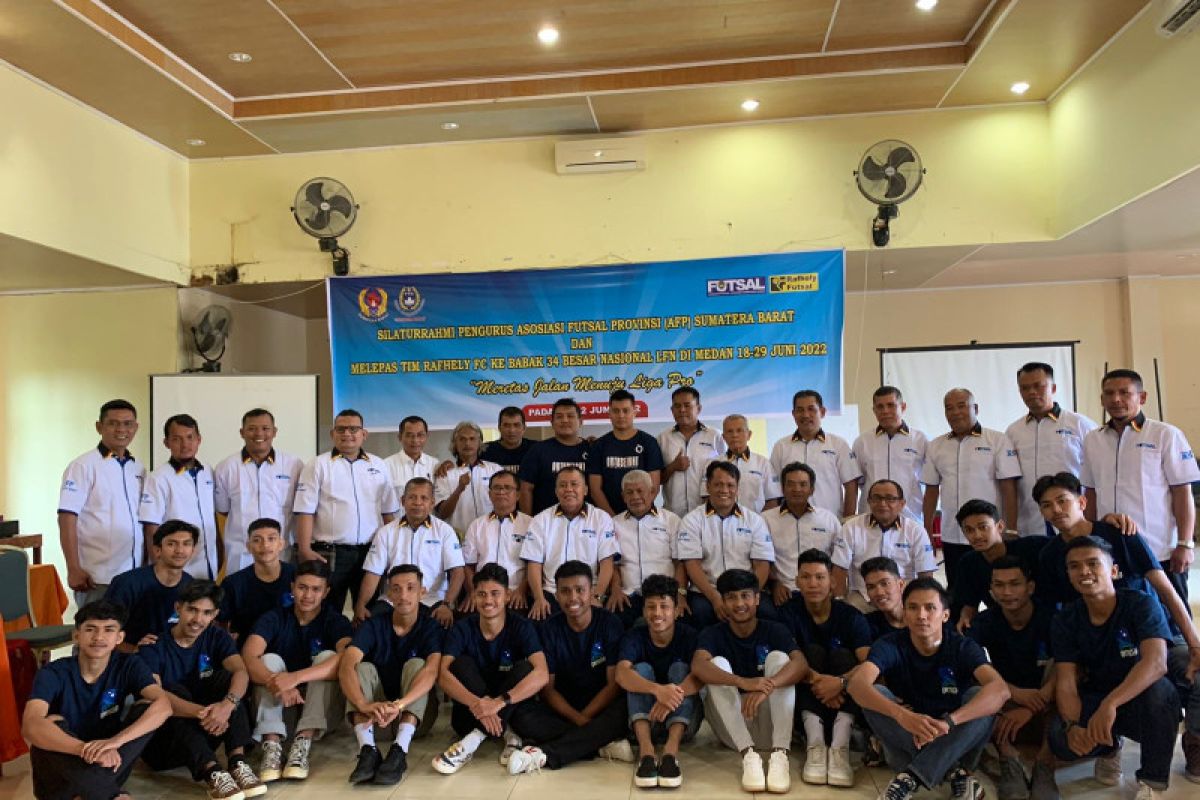 AFP Sumbar lepas Rafhely FC bertarung LFN tingkat Nasional