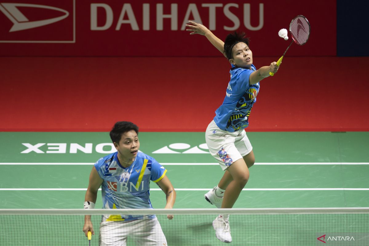 Kandaskan unggulan Jepang, Apri/Fadia ke babak kedua Indonesia Open