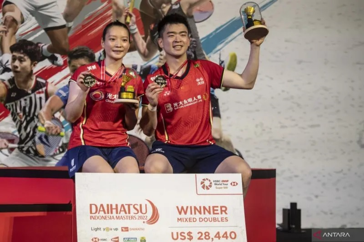 China juara umum Indonesia Masters 2022