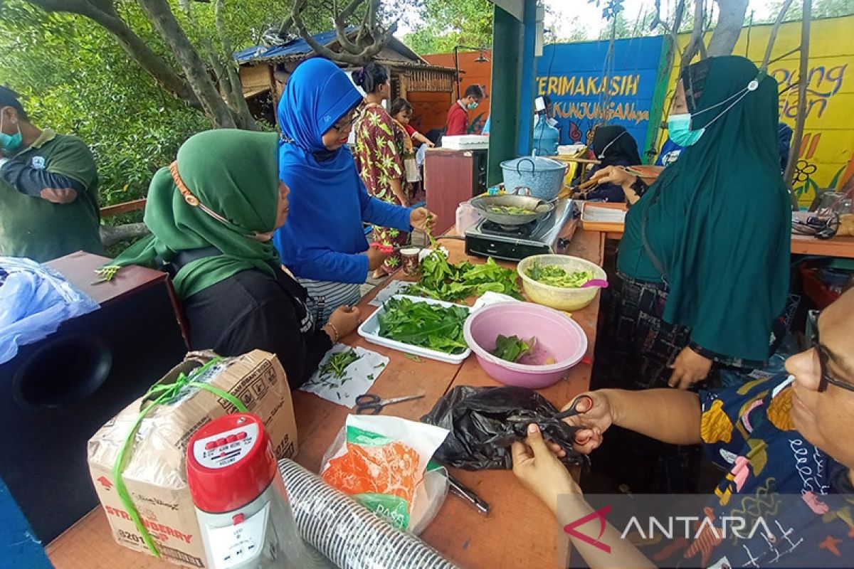 Pengelolaan buah dan daun mangrove dukung wisata Sontoh Laut Surabaya