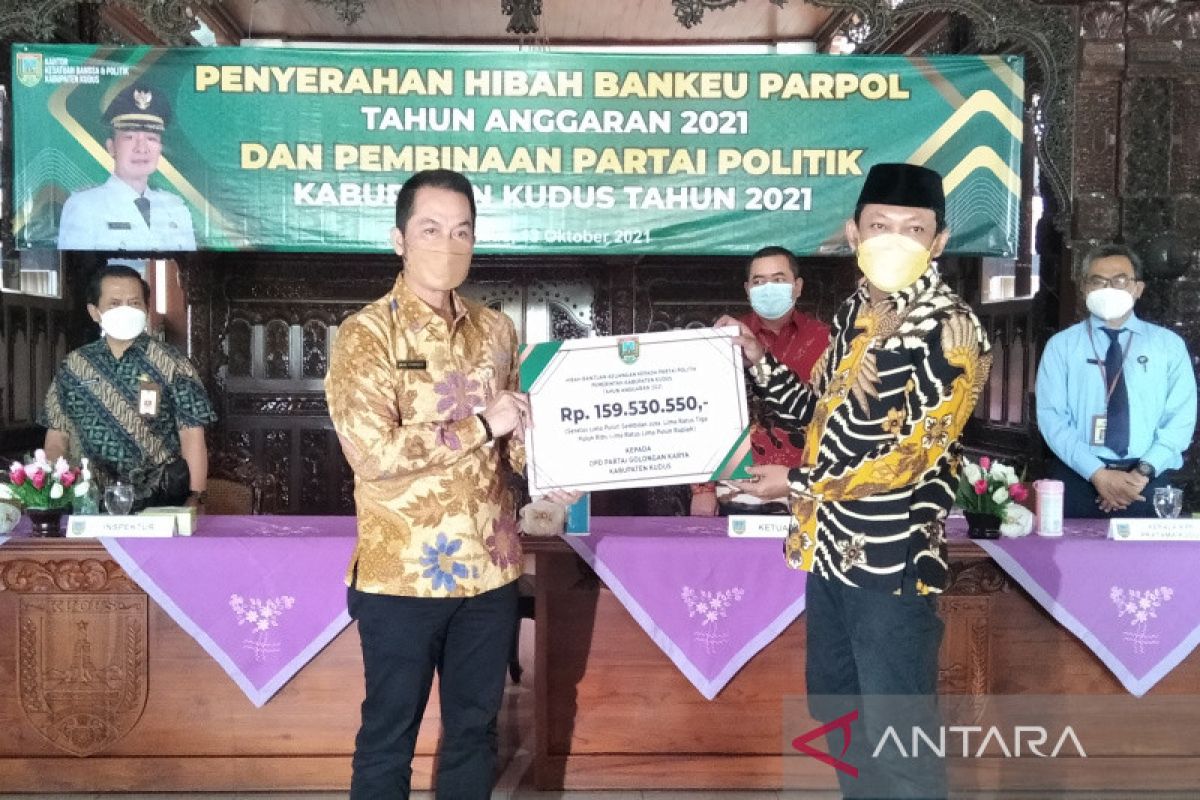 Tiga partai di Kudus ajukan pencairan dana banpol