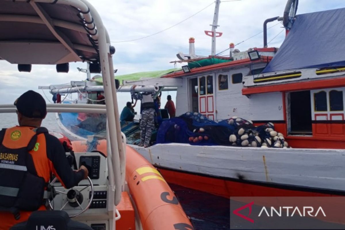 Basarnas bentuk tiga tim gabungan cari nelayan hilang di Wakatobi