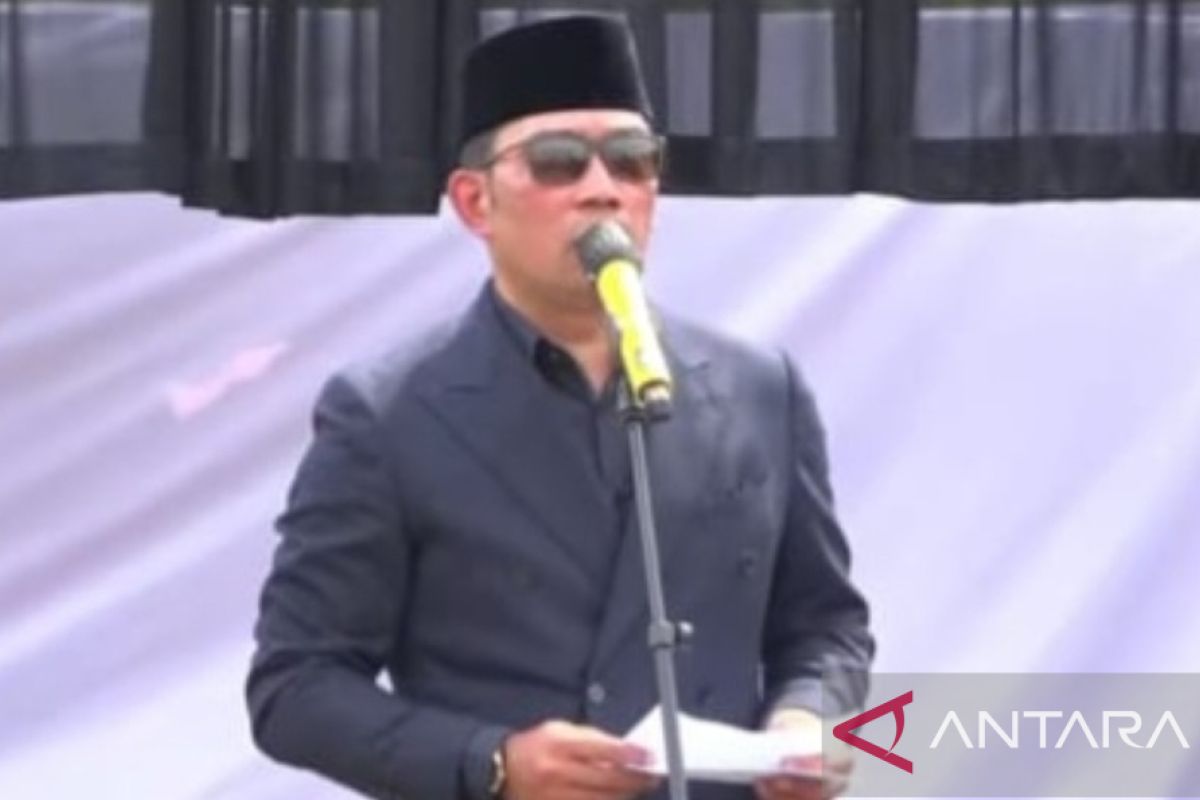 Ridwan Kamil sampaikan cerita tentang Eril usai pemakaman