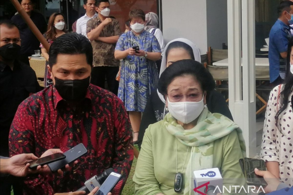 Pesan Megawati agar pelaku UMKM dilibatkan di gedung Sarinah