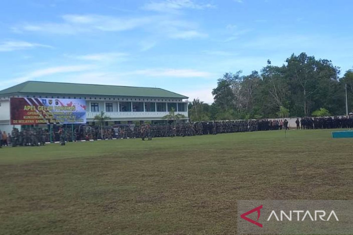 Danrem Garuda Jaya: 1.000 personel amankan kunker Wapres di Bangka Belitung