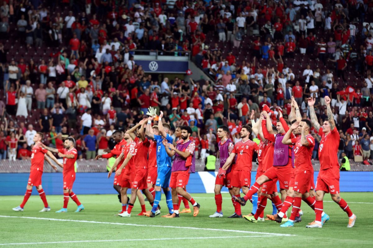 Swiss raih kemenangan pertama setelah kalahkan Portugal 1-0