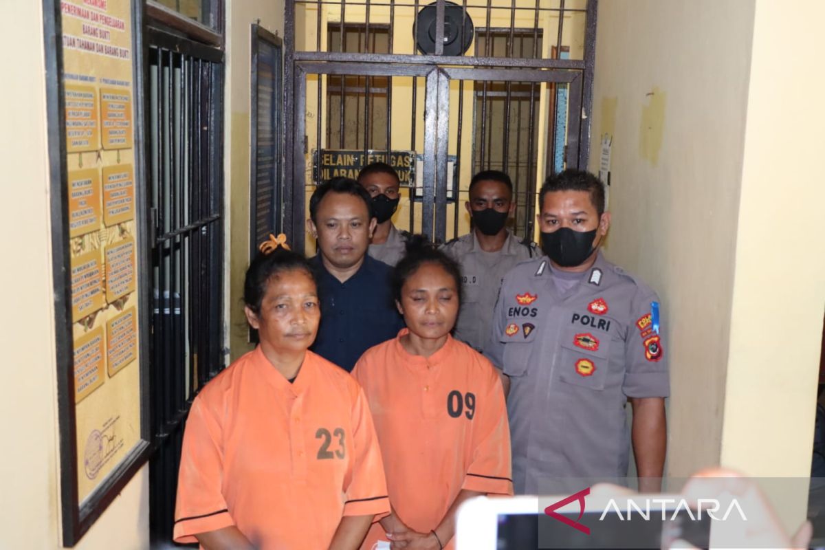 Polres Kupang tahan dua ibu RT dalam kasus pengeroyokan guru