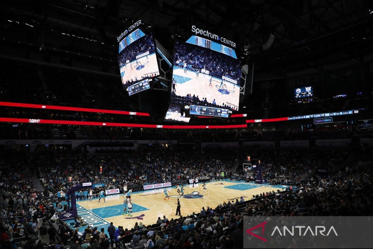 Charlotte Hornets tetap bermarkas di Spectrum Center hingga 2045