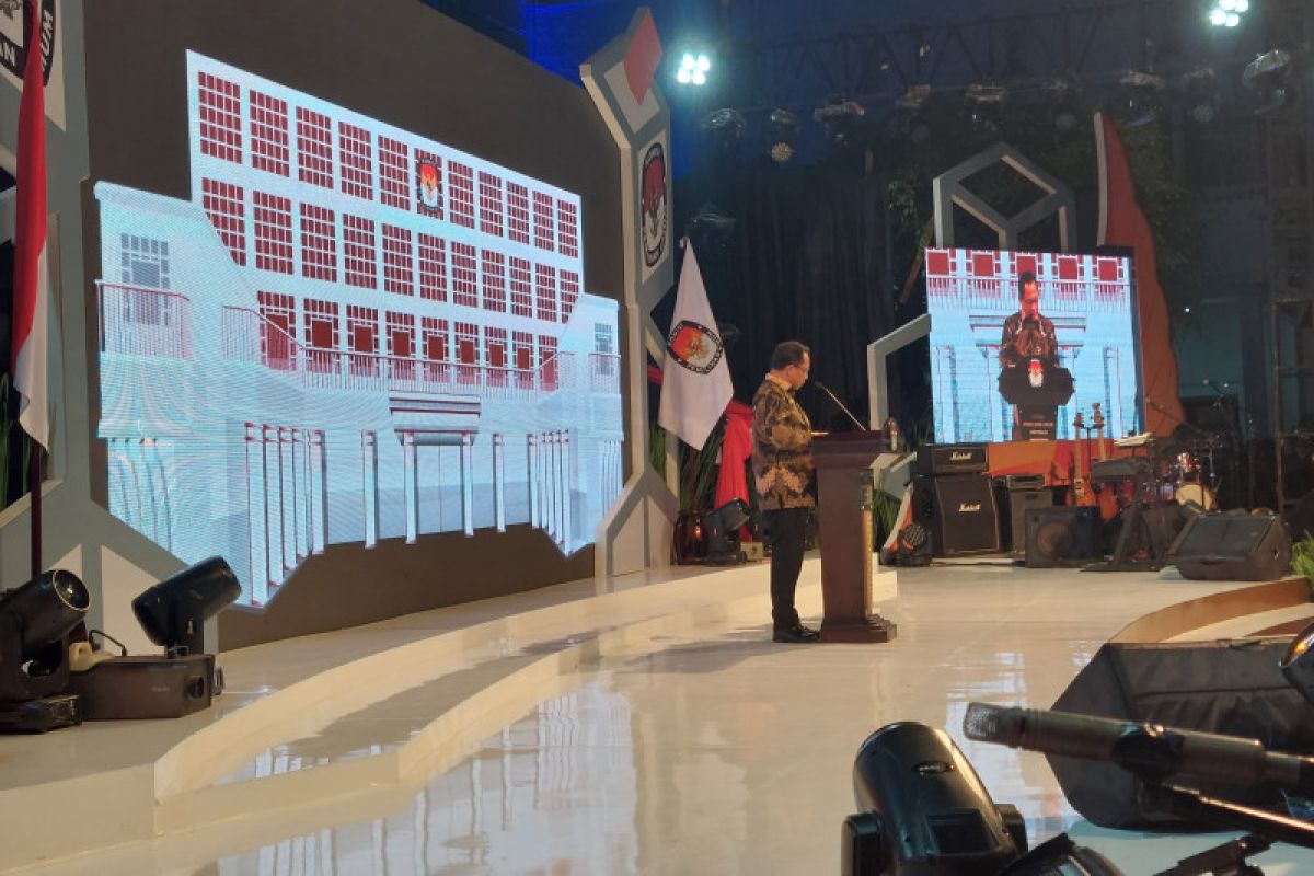 Presiden Jokowi berpesan agar penyelenggara betul-betul menjaga moralitas Pemilu 2024
