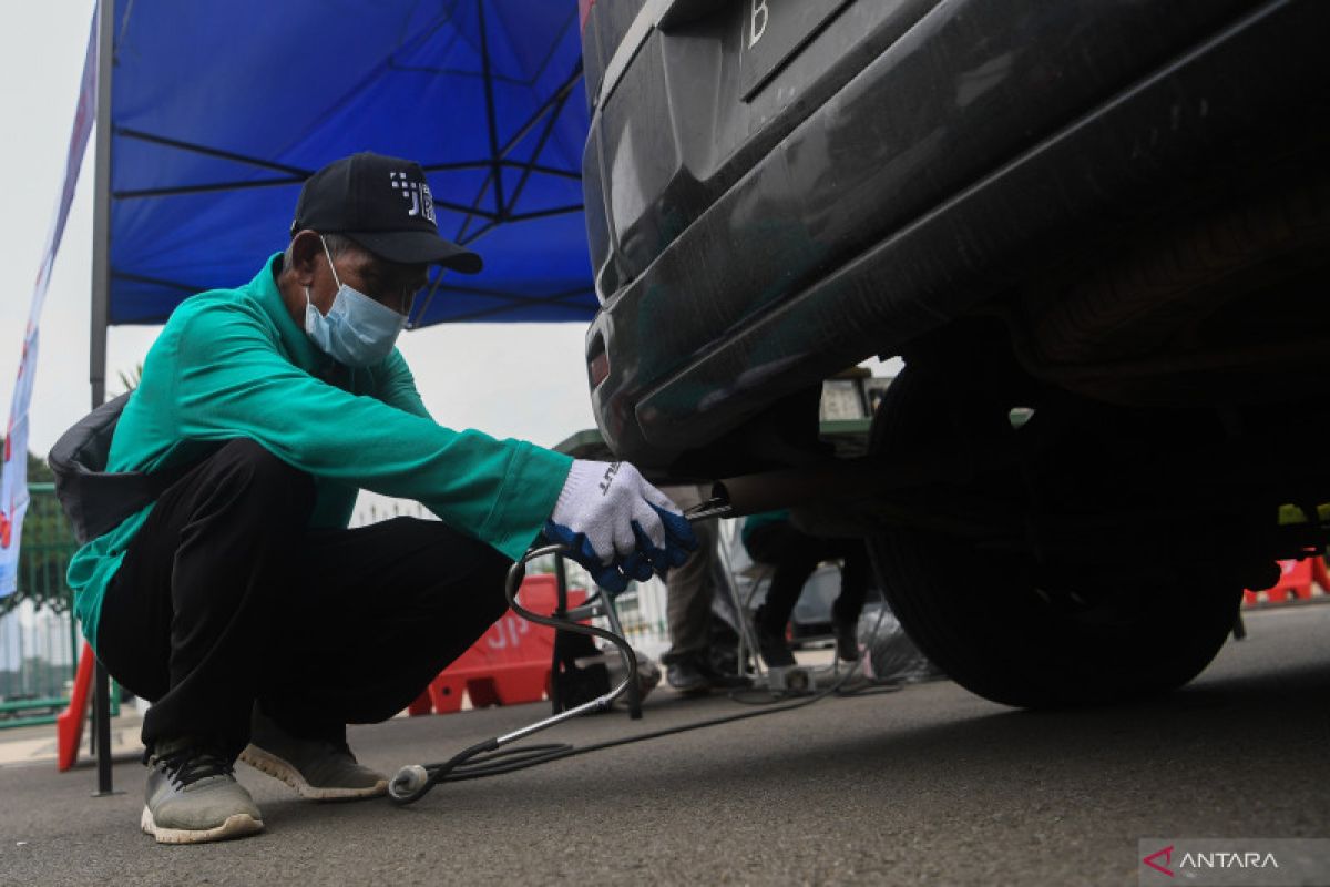 Uji emisi kendaraan bermotor digelar selama tiga hari di Jakarta Utara