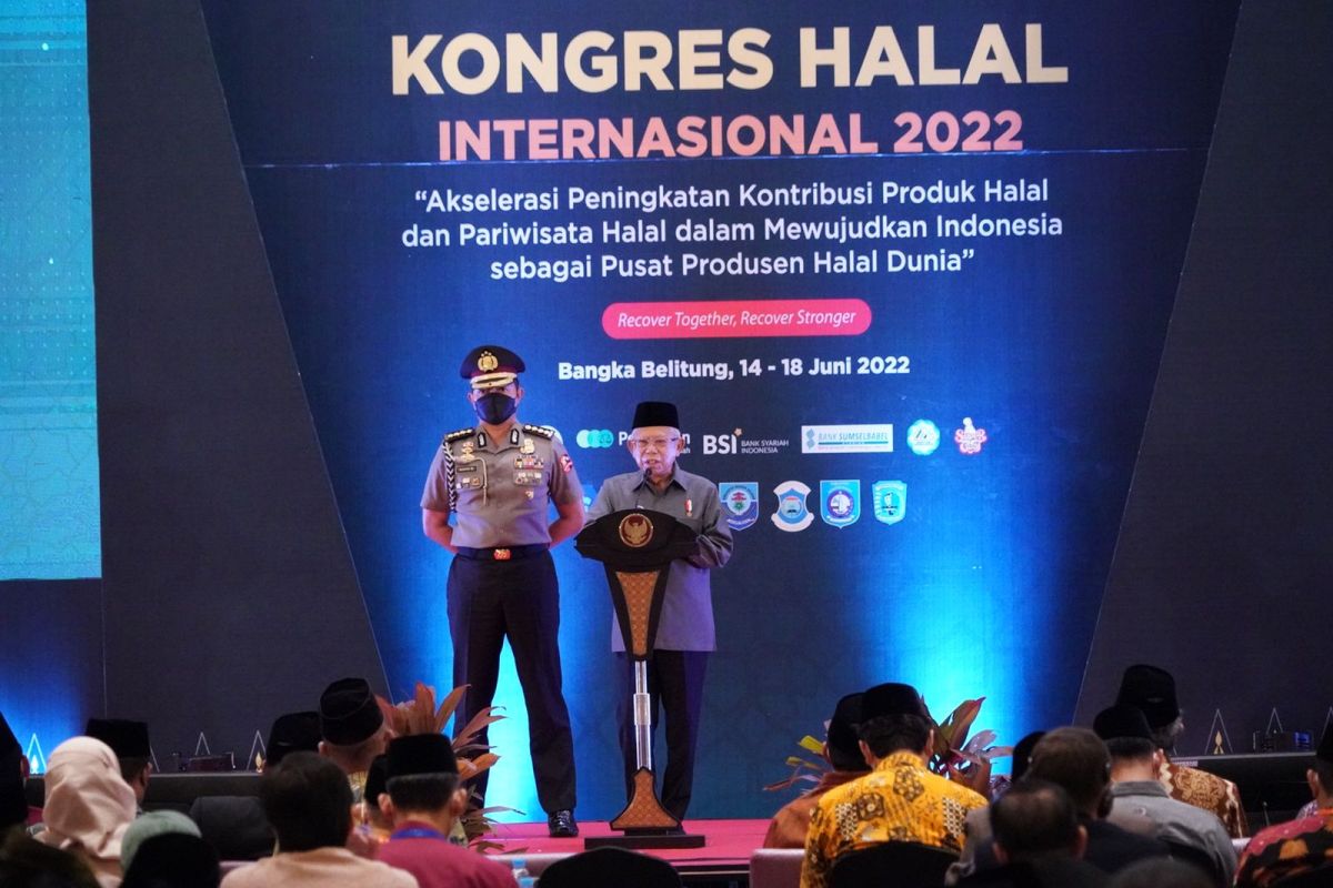 Wapres minta pelaku ekonomi syariah perkuat kerja sama internasional