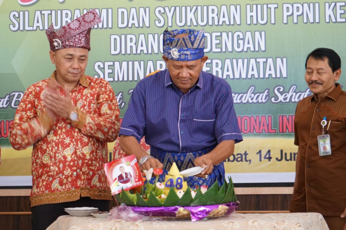 Pelaksana Bupati Syah Afandin: Mari tingkatkan kebersamaan bersama PPNI